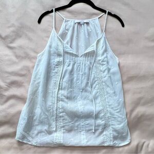 White Sleeveless Top